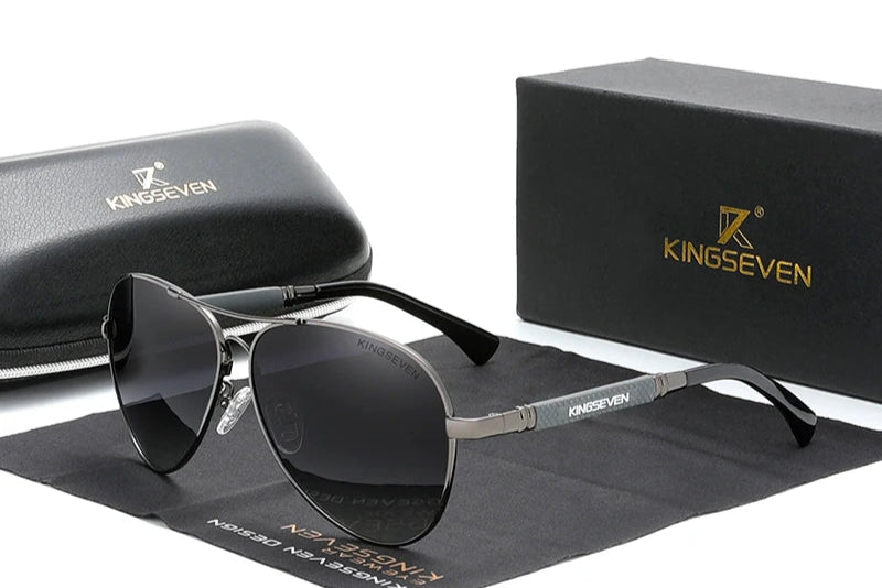 RBB Titanium Polarized Pilot Sunglasses – Unisex Mirror Eyewear for Men & Women