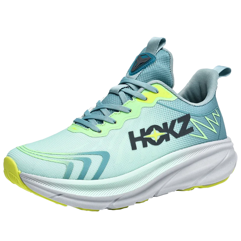 Men’s Breathable Mesh Running Shoes with Thick Soft Sole – High-Quality Outdoor Sports Sneakers