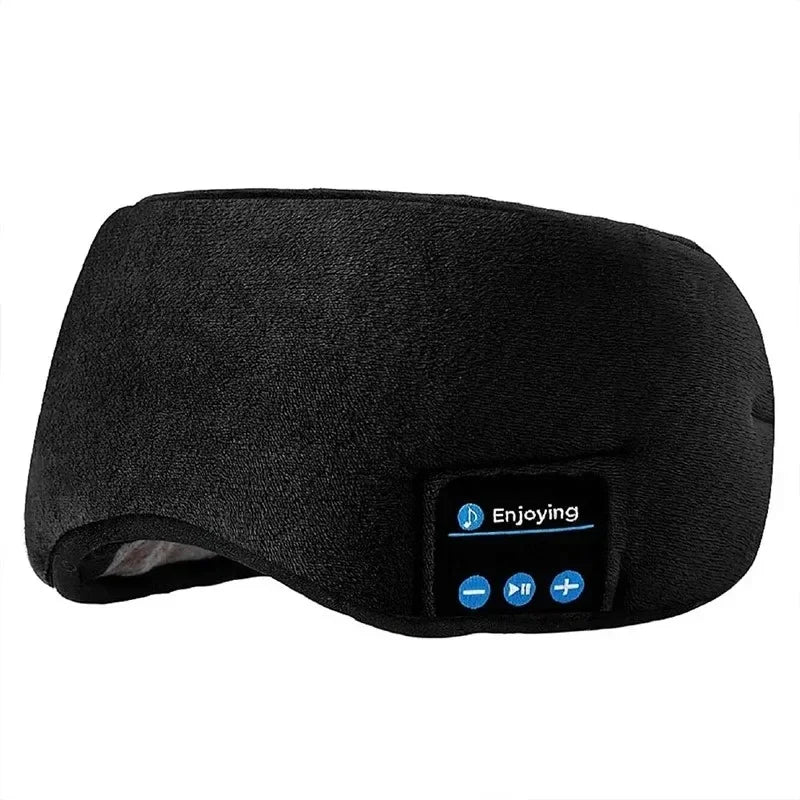 Bluetooth Sleep Headphones – Wireless, Soft Elastic Eye Mask Headband