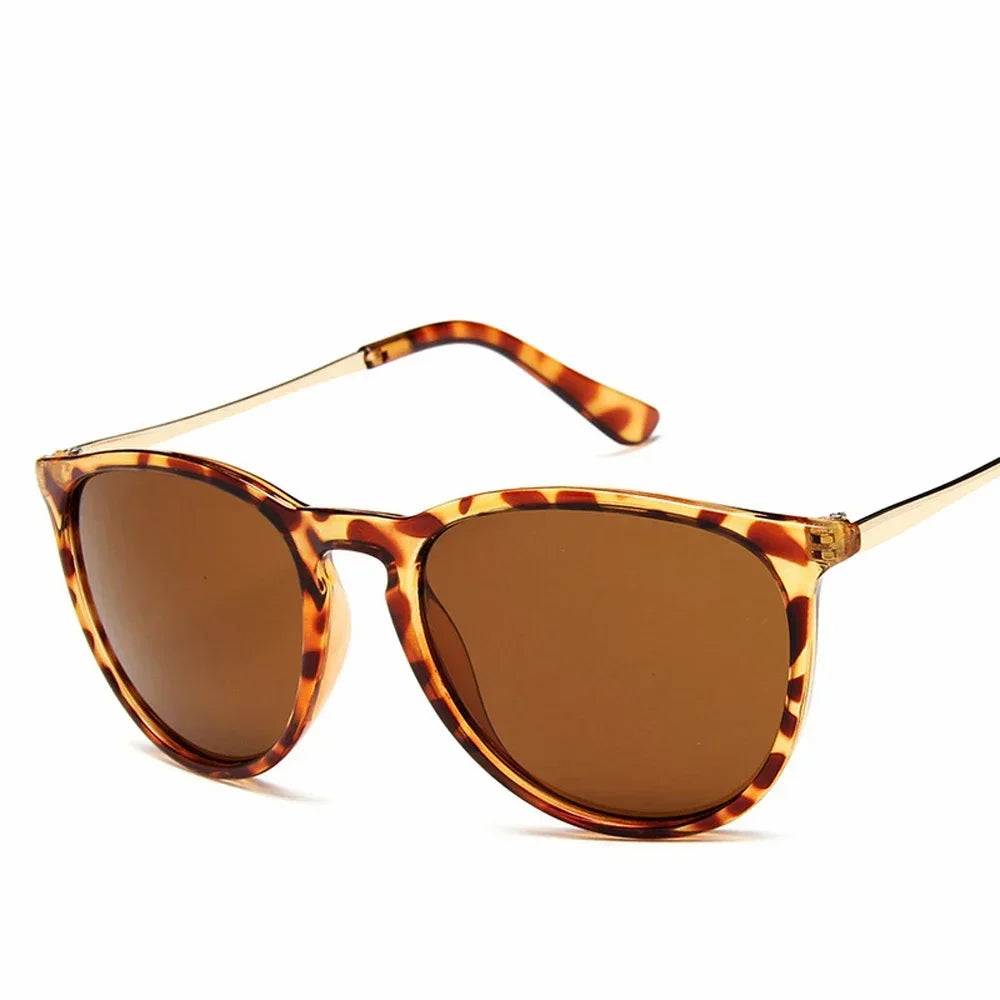 RBB Oval Small Transparent Sunglasses – UV400 Classic Clear Shades for Women (2025 Trend)