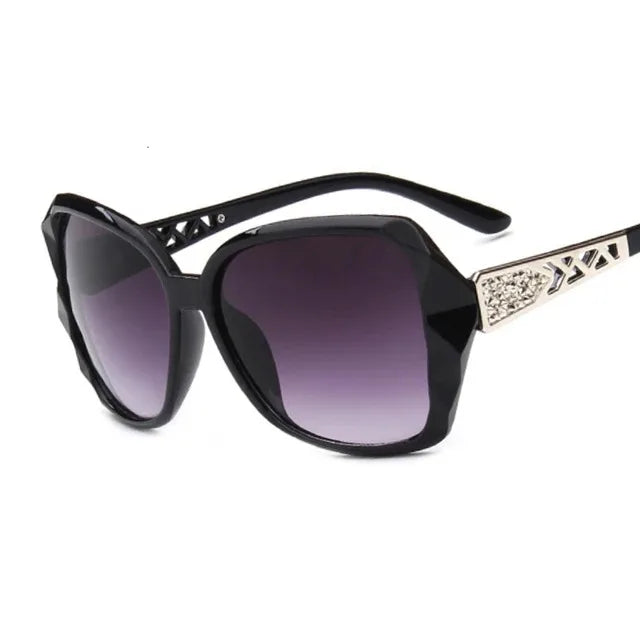 RBB Women’s Fashion Square Sunglasses – Luxury Oversized UV400 Mirror Shades