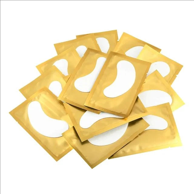 MJ 100 Pairs Eyelash Extension Eye Patches – Under Eye Pads for Lash Application