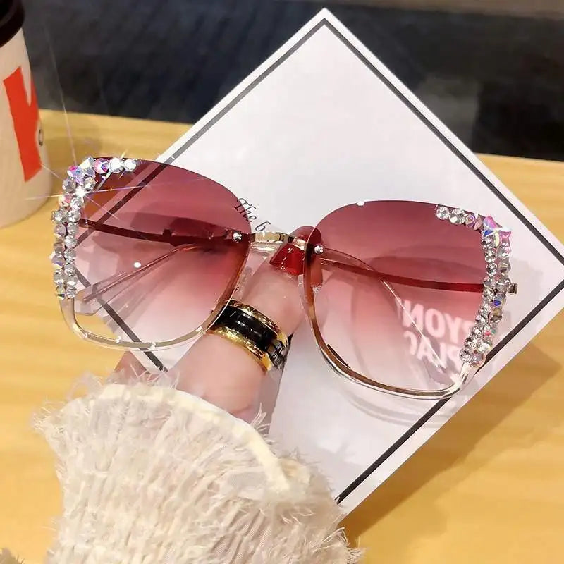 RBB Diamond Fashion Sunglasses for Women | Slim Face Design | RBB Street Style High-Grade Eyewear