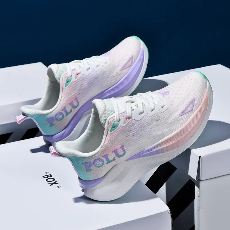 RBB Lightweight Marathon Trail Sneakers – Breathable Cushion Running Shoes for Women