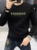 RBB Men’s Cotton Embroidered Pullover Hoodie – Long-Sleeved Sweatshirt Casual Top