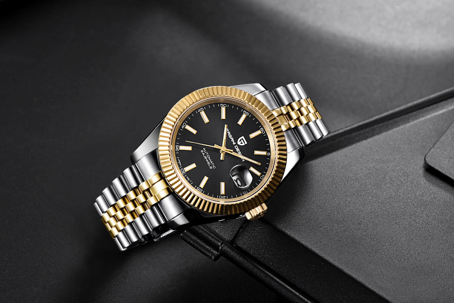 RBB DESIGN PD-1645 V3 Men’s Automatic Mechanical Watch – 42MM Sapphire Glass Stainless Steel Business Timepiece