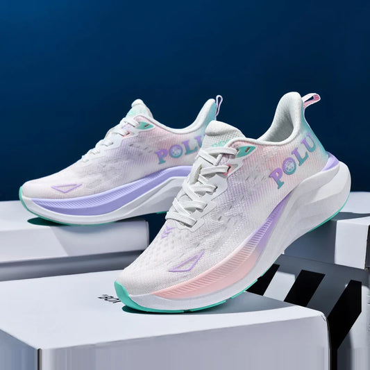 RBB Lightweight Marathon Trail Sneakers – Breathable Cushion Running Shoes for Women