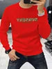 RBB Men’s Cotton Embroidered Pullover Hoodie – Long-Sleeved Sweatshirt Casual Top