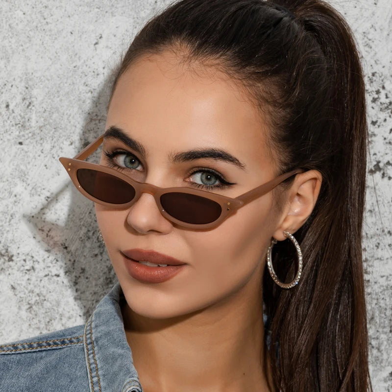 RBB Cat Eye Sunglasses for Women | Vintage Triangle Design | RBB Streetwear Eyewear