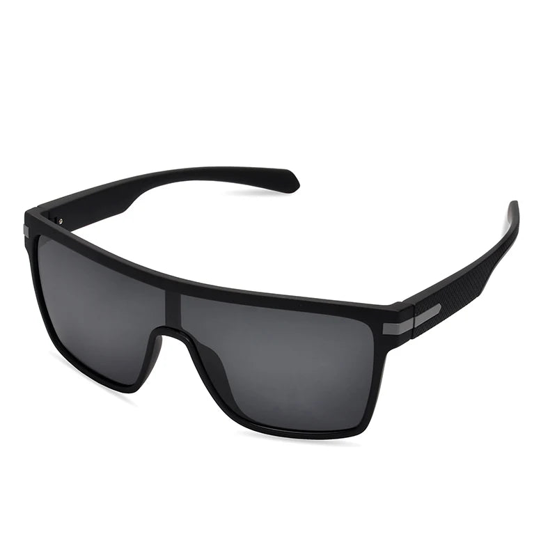 RBB Oversized Polarized Square Sunglasses – UV400 Mirror Lenses, Unisex Driving & Outdoor Shades