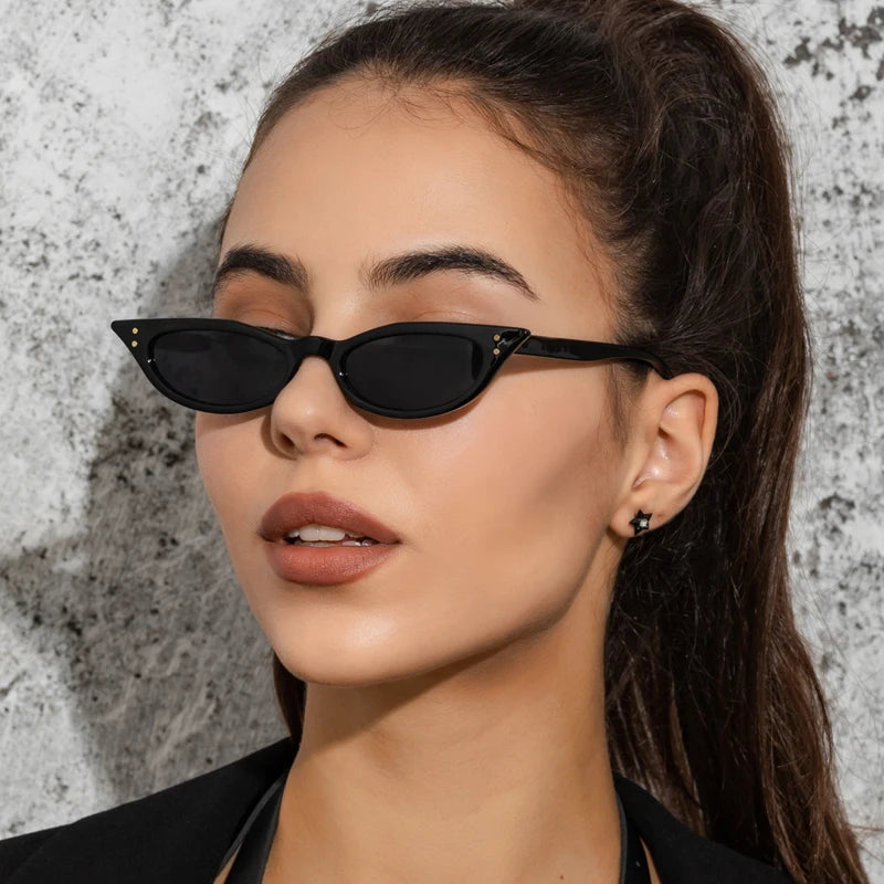 RBB Cat Eye Sunglasses for Women | Vintage Triangle Design | RBB Streetwear Eyewear