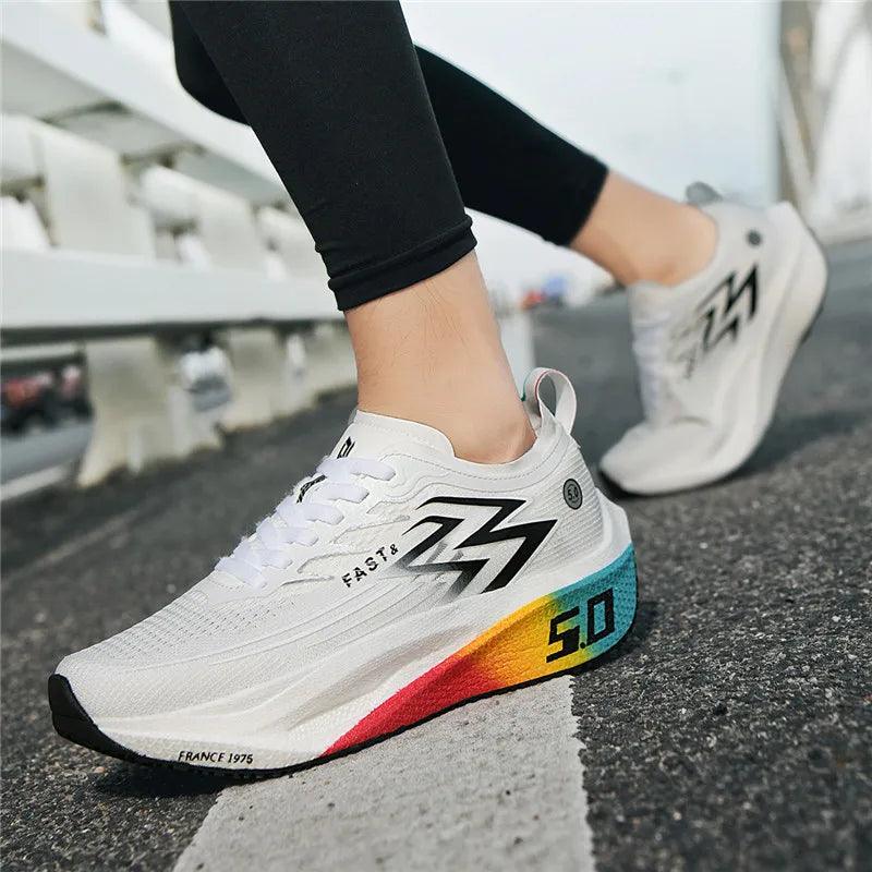 RBB Fei Ran 5PRO Carbon Plate Running Shoes – Lightweight, Breathable Unisex Couple Style