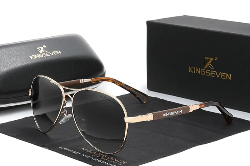 RBB Titanium Polarized Pilot Sunglasses – Unisex Mirror Eyewear for Men & Women