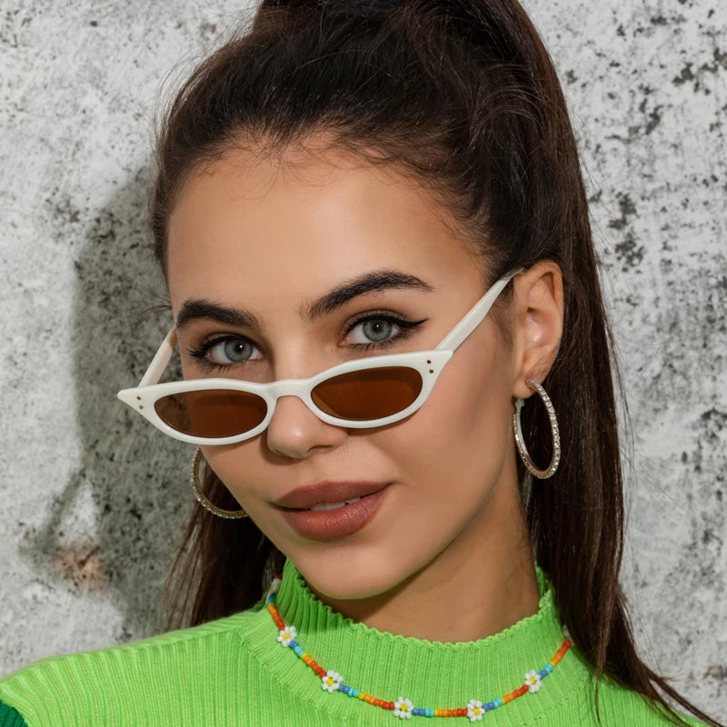 RBB Cat Eye Sunglasses for Women | Vintage Triangle Design | RBB Streetwear Eyewear