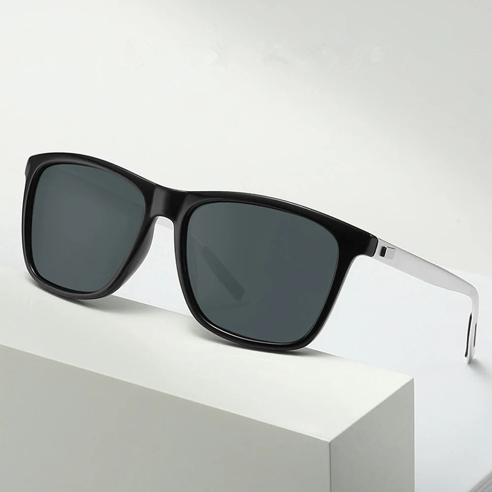 RBB 2025 Polarized UV400 Men’s Classic Retro Driver Sunglasses – Lightweight Flexible Frame with Dazzle Color Lenses