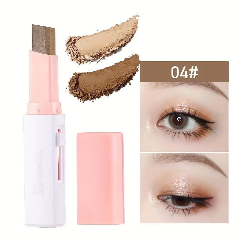 2-in-1 Pearly Highlighter & Eyeshadow Stick – Waterproof, Long-Lasting Glitter Eyeliner
