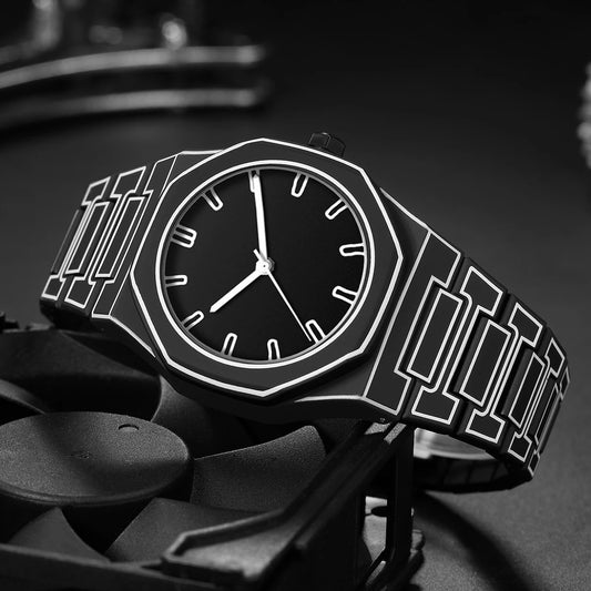 RBB Silicone Quartz Sport Watch – Comic Design, Anime Style, Classic