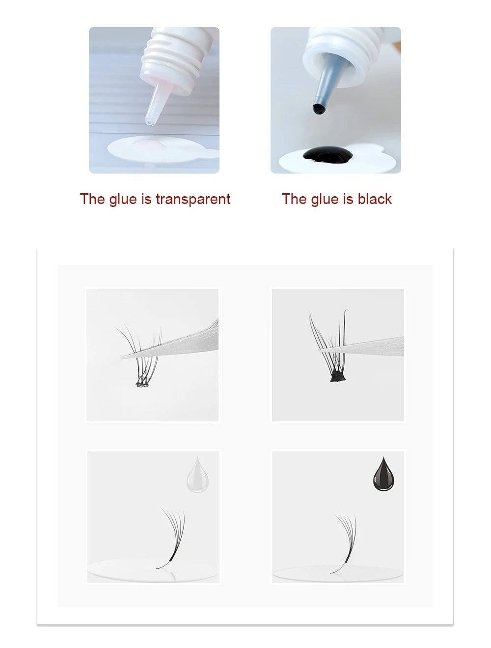 5ml Professional Eyelash Extension Glue – Fast-Drying (0.3s–3s), Strong Hold Adhesive