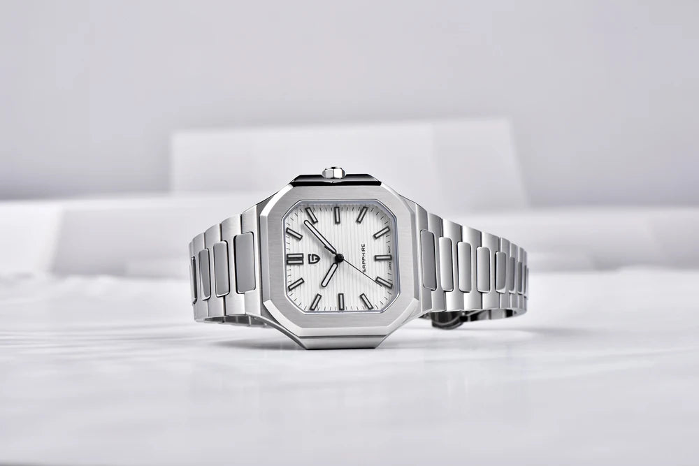 RBB DESIGN 2025 Men's Luxury Quartz Watch – Sapphire Crystal, Waterproof, Stainless Steel