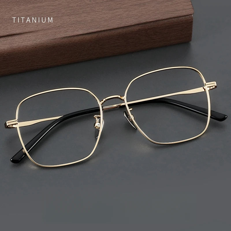 RBB 8016-C Retro Luxury Eyeglasses Frame – Unisex Fashion Optical Glasses for Men & Women (2025 Model)