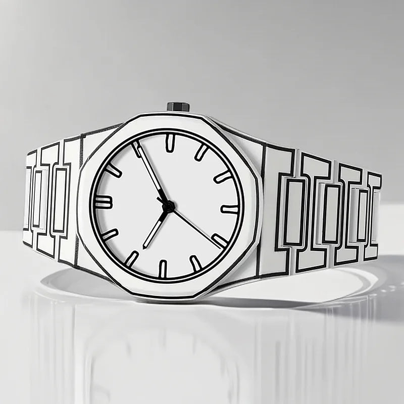 RBB Silicone Quartz Sport Watch – Comic Design, Anime Style, Classic