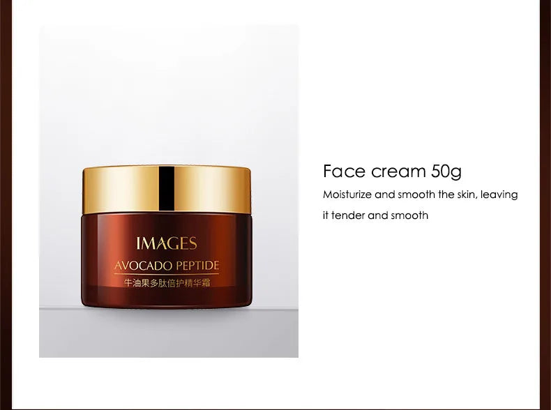 5-in-1 Avocado Skin Care Set – Cleanser, Serum, Face & Eye Creams