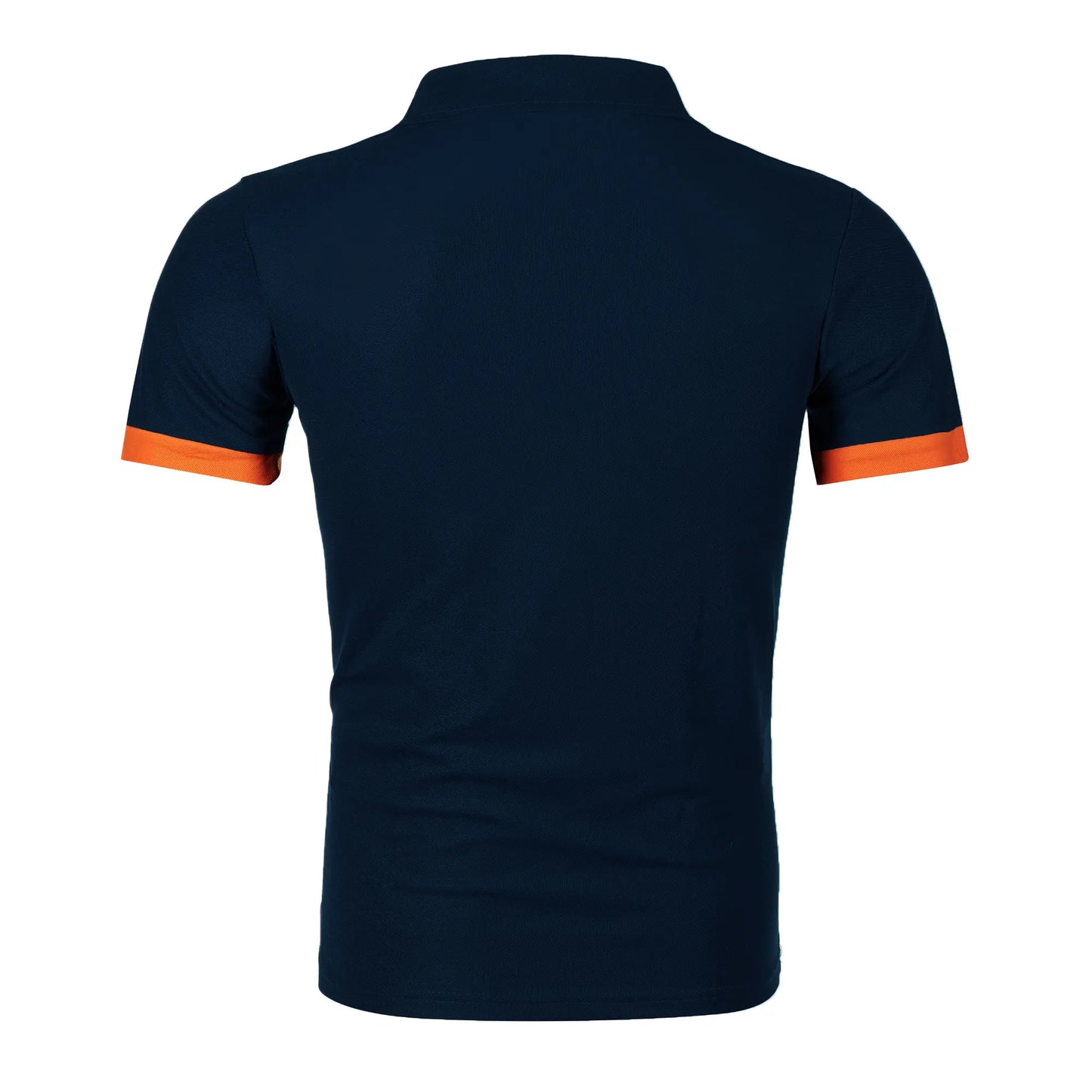 RBB Men’s Short Sleeve Color Matching Fashion Lapel Shirt – Stylish Casual Summer Top