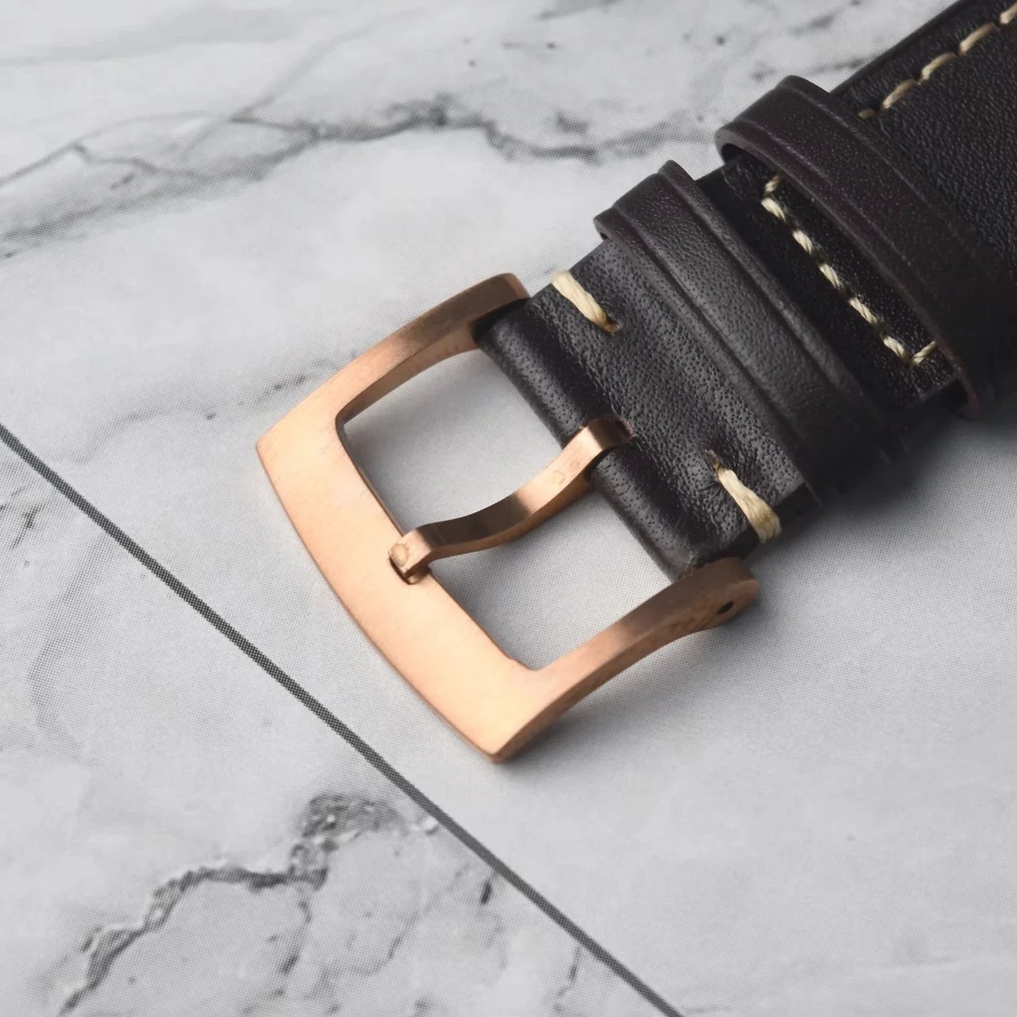 RBB Bronze Pilot Chronograph Watch – 100M Waterproof, Sapphire Crystal, Multifunction Quartz Men’s Wristwatch