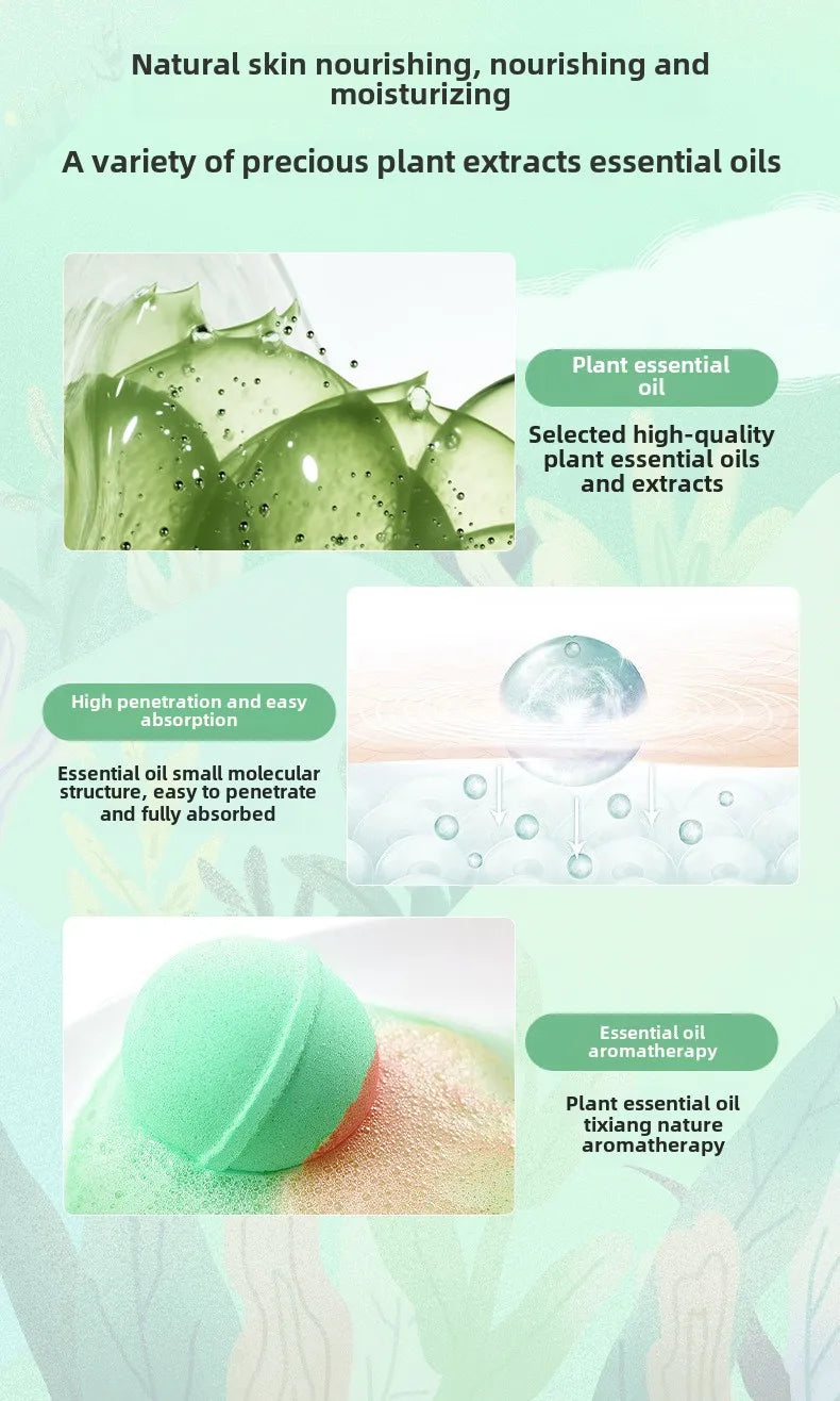 12pcs Bath Bomb Gift Box – Essential Oils, Moisturizing Spa Set