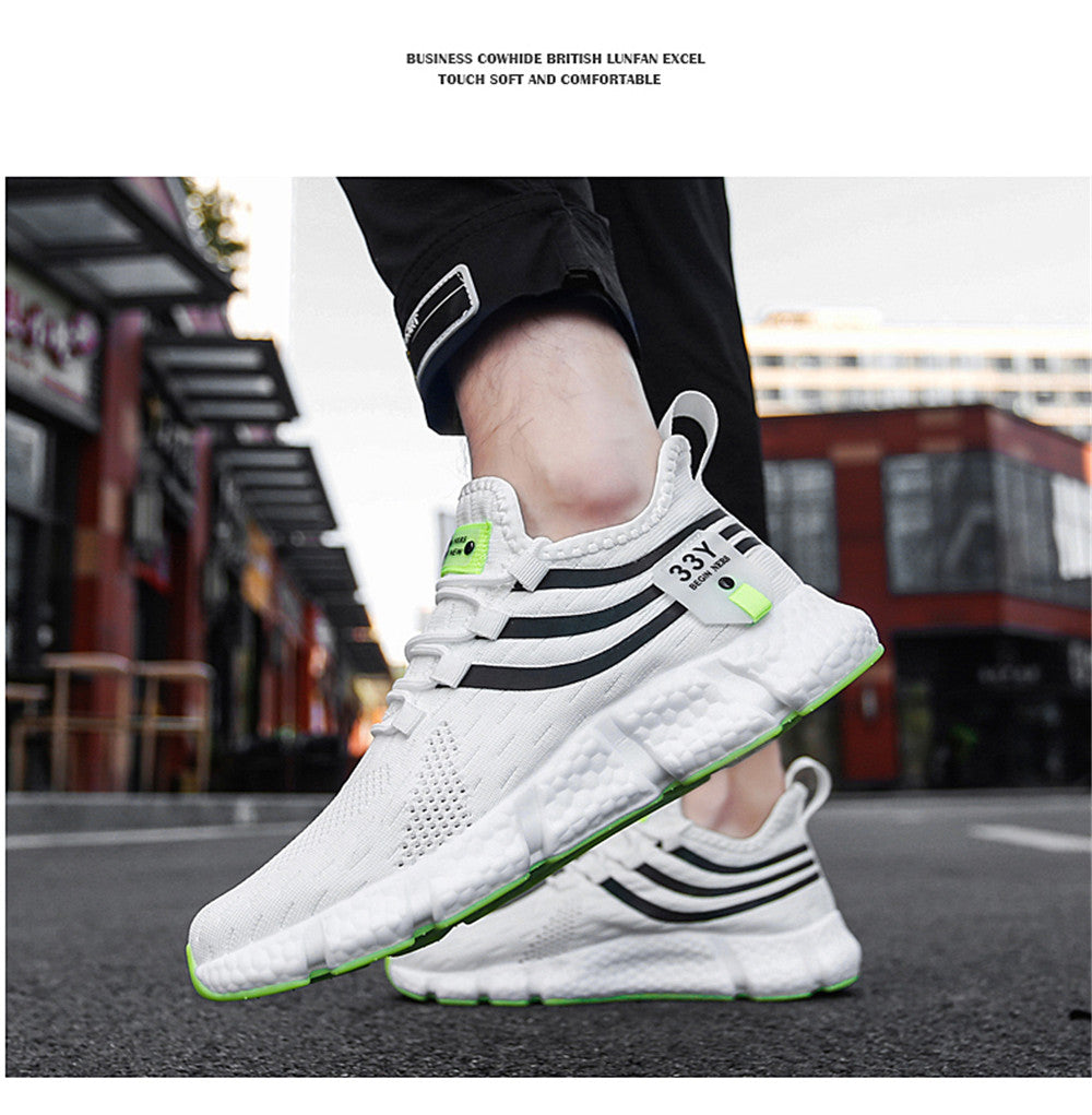 Unisex Breathable Sneakers – Lightweight, Fashionable & Comfortable Running Shoes