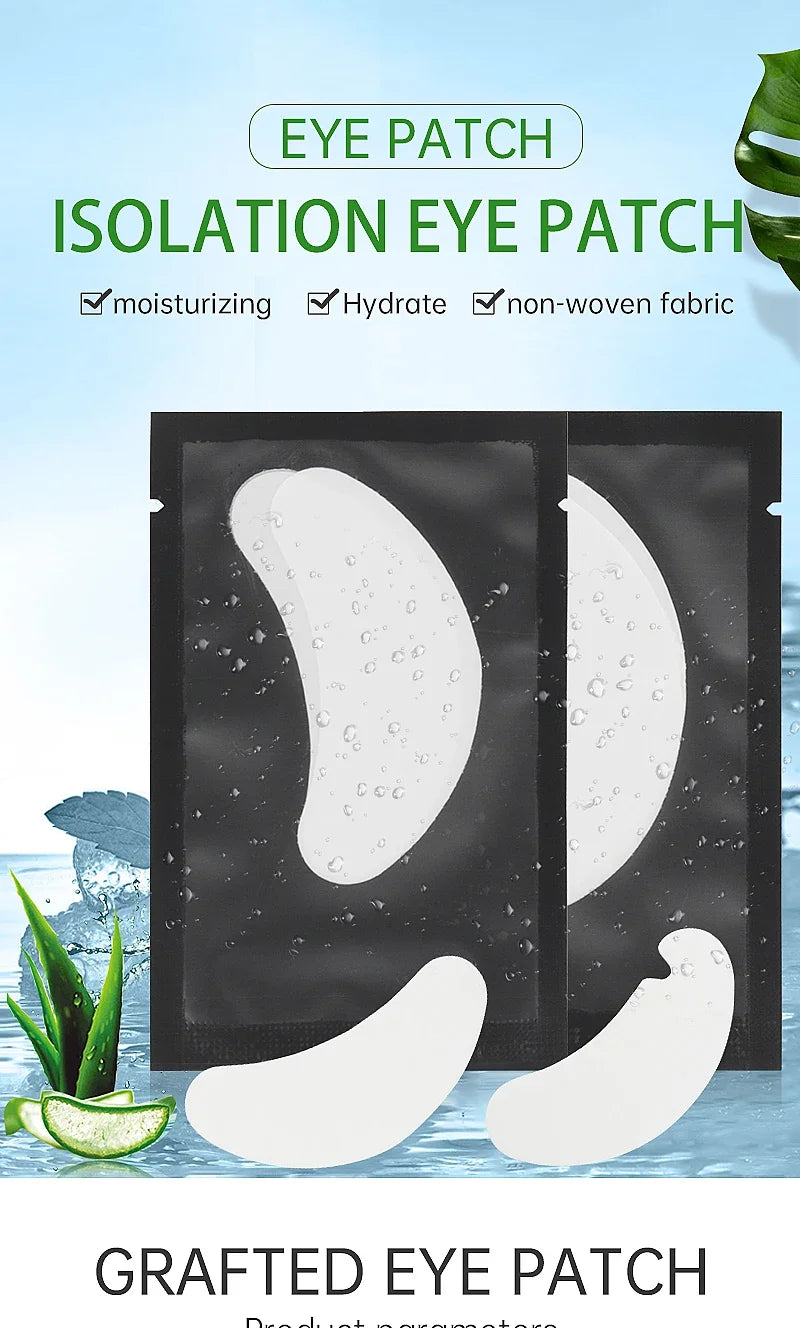 50 Pairs Under Eye Gel Pads for Eyelash Extensions