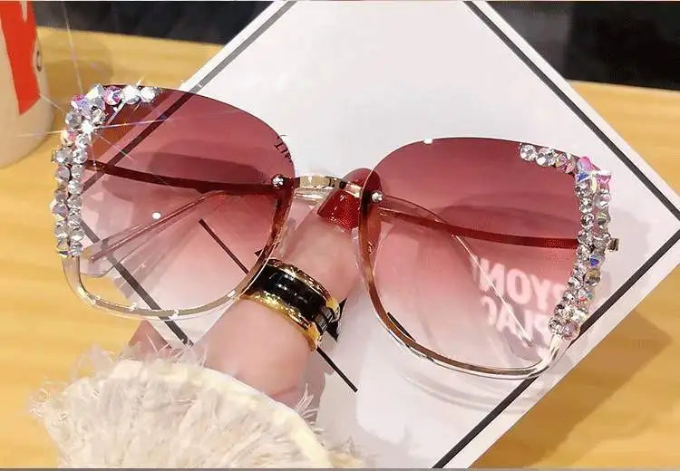 RBB Diamond Fashion Sunglasses for Women | Slim Face Design | RBB Street Style High-Grade Eyewear