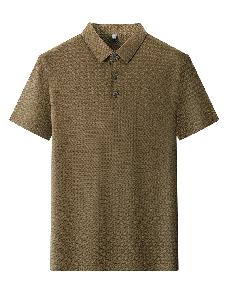 RBB Men’s Plus Size Breathable Polo Shirt – Cool Business Casual Summer Top