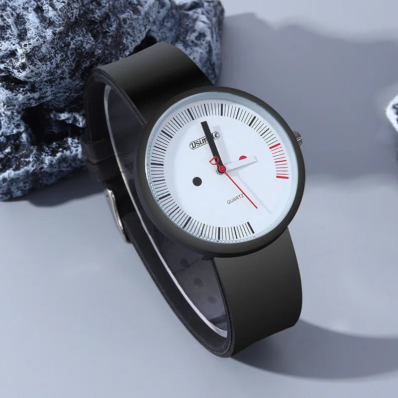 RBB 2025 Jelly Silicone Quartz Watch – Unisex Sports & Casual Timepiece for Students & Everyday Wear