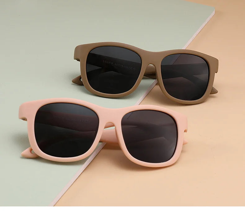 RBB Kids Polarized Sunglasses – Soft Frame UV400 Baby Eyewear with Safety Cord