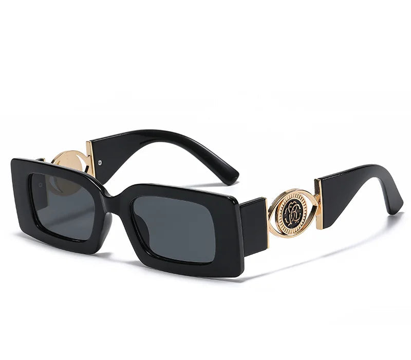 RBB Modern Square Sunglasses – Retro Luxury UV400 Sun Glasses for Men & Women