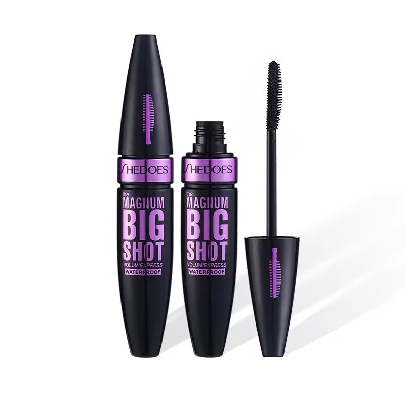 Black Thickening Waterproof Mascara – Long-Lasting, Sweat-Proof & Volumizing Lash Setting Cream