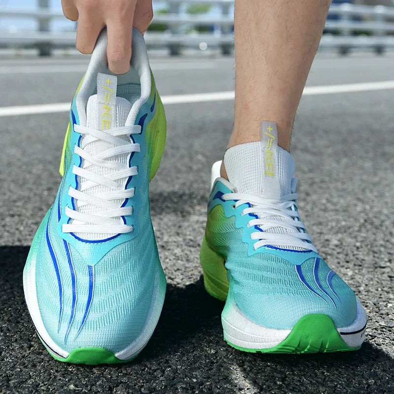 Men's Carbon Plate Running Shoes | Lightweight, Cushioned, Non-Slip