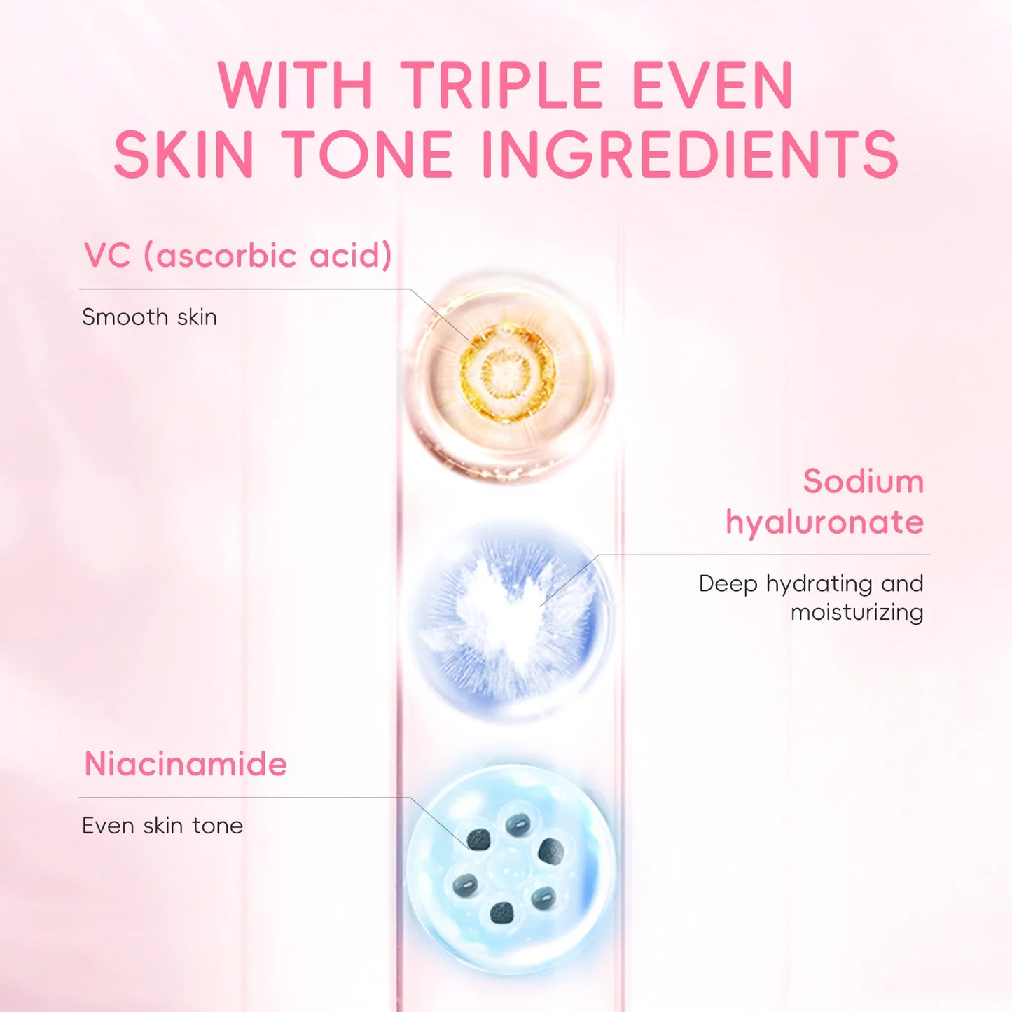 3-Piece Sakura Skincare Set – Cream, Serum & Eye Cream for Daily Moisturizing