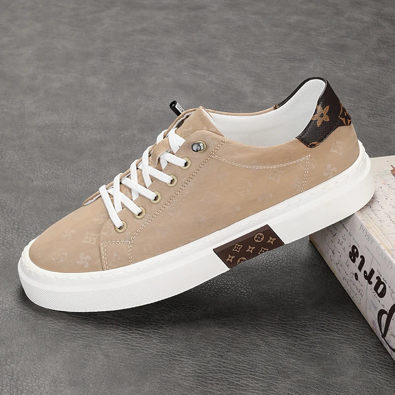 RBB Trendy Men's Canvas Shoes – Summer Lace-Up Breathable Casual Sneakers