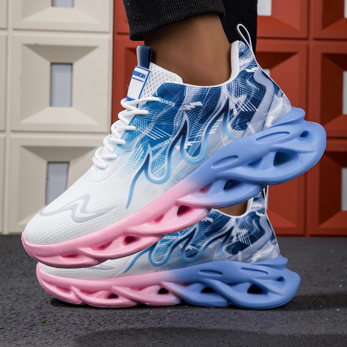 RBB 2025 Unisex Summer Running Shoes – Lightweight, Breathable Mesh Sneakers for Men & Women