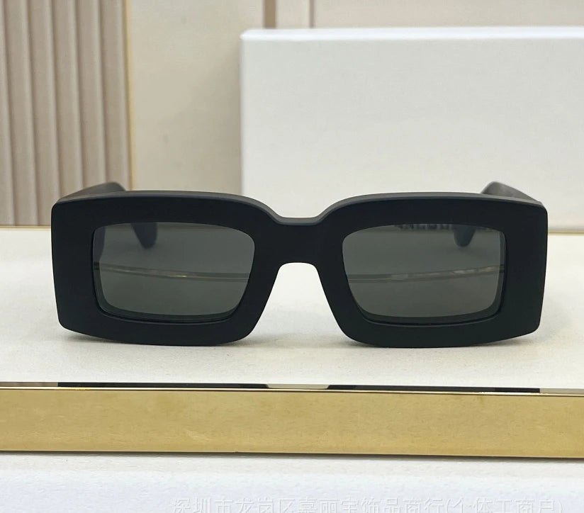 RBB Fashion Sunglasses – Premium Designer Square Eyewear with Large Logo for Men & Women