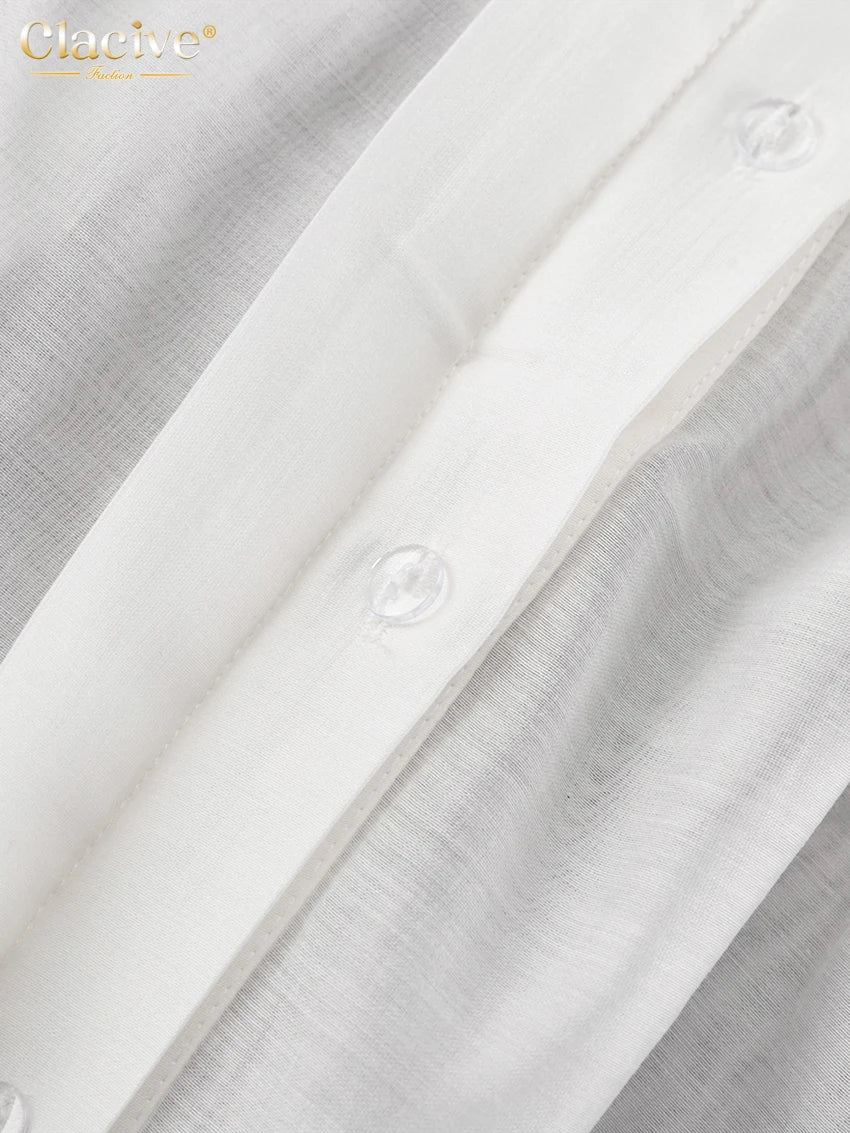 RBB Women's Elegant Pink Office Blouse – Long Sleeve Lapel Classic Shirt Top