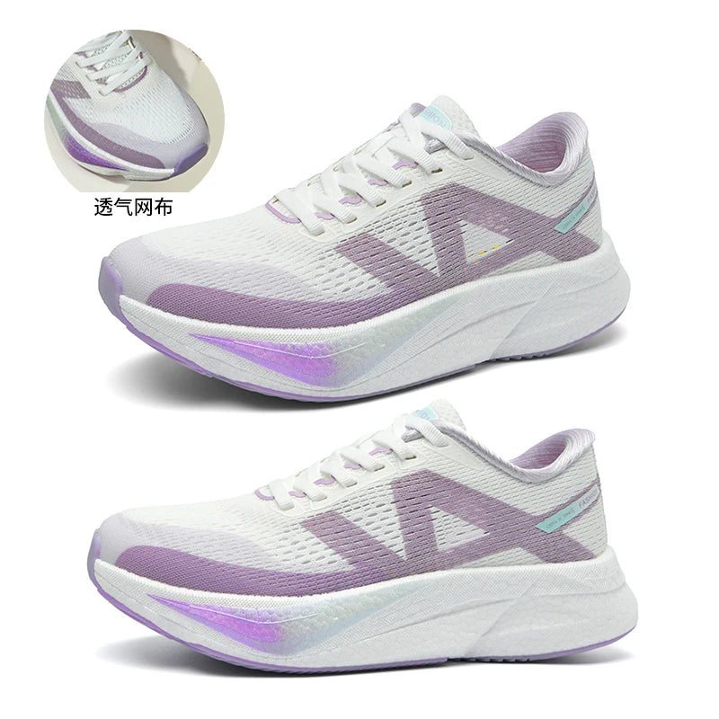 Men’s Race Training Sneakers – Carbon Plate, Pivot Support & Shock Absorption