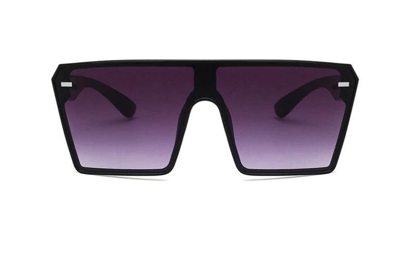 RBB Oversized Square Sunglasses – Retro Gradient UV400 Eyewear for Women & Men (2024)