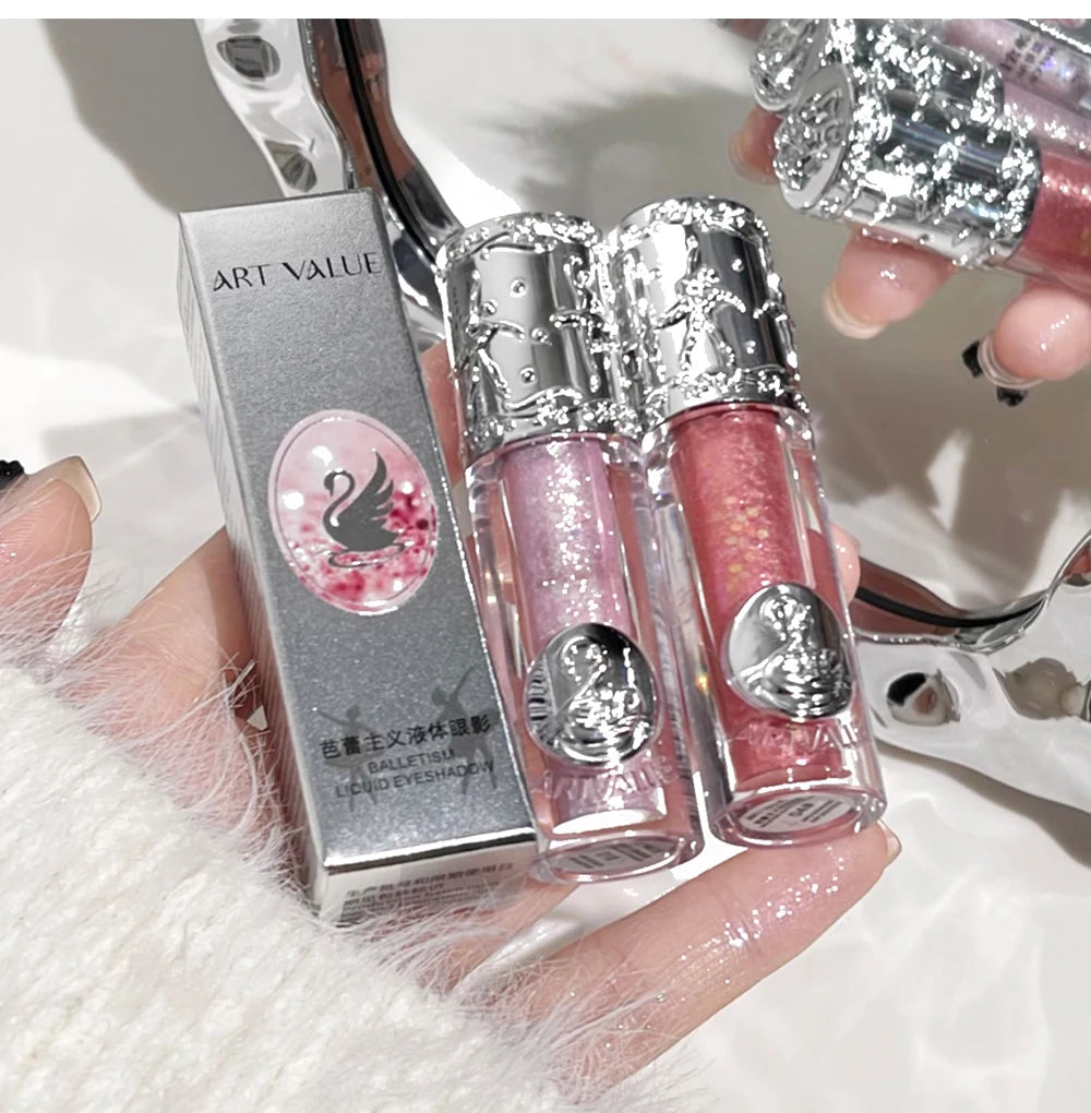 Balletism Liquid Eyeshadow – Fine Shimmer Highlighter for Delicate, Influencer-Ready Eye Looks
