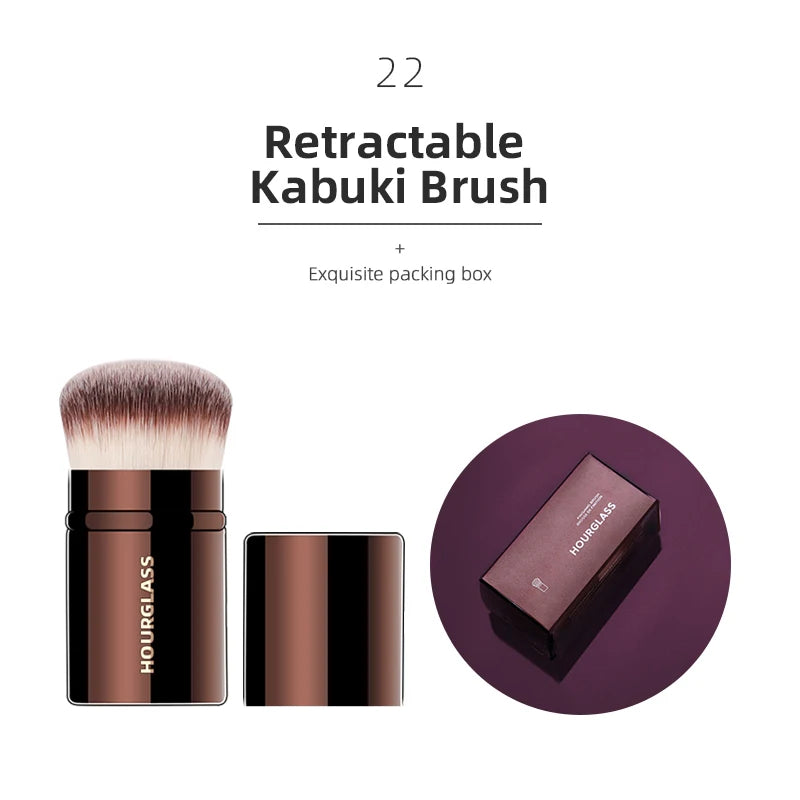 Hourglass Makeup Brush Set – Face & Eye Essentials
