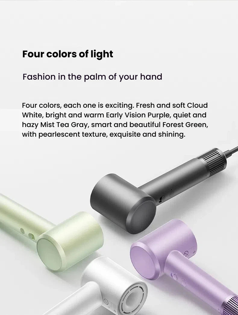 H501 High-Speed Ionic Hair Dryer – 110,000 RPM, EU Plug (220V)