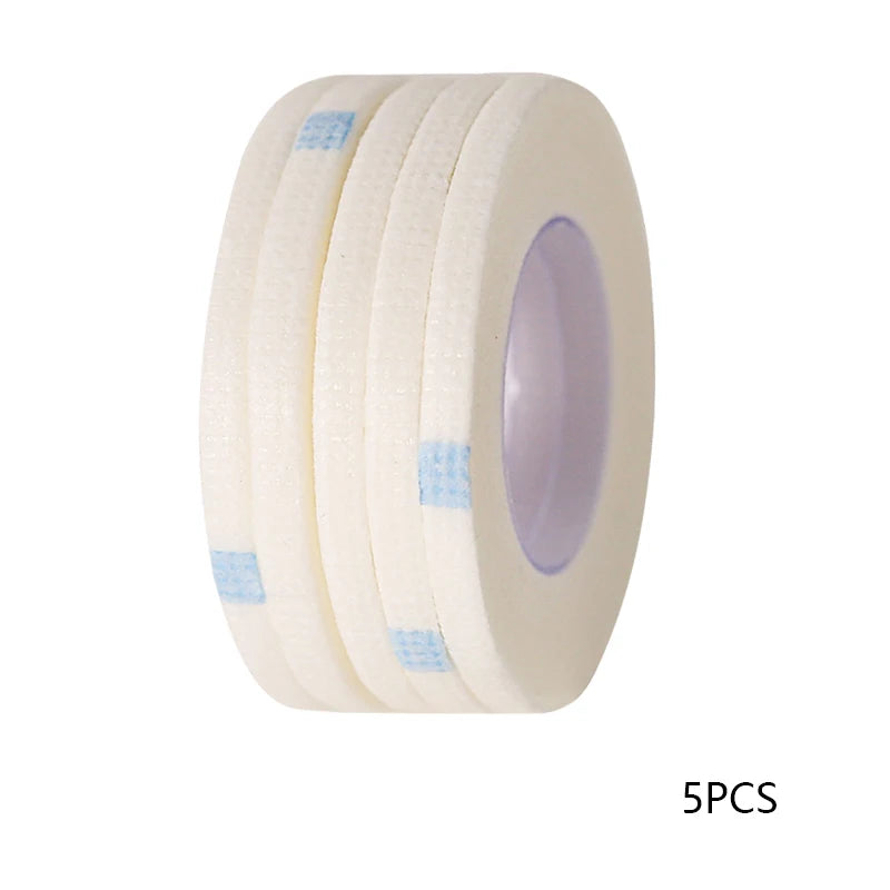 1/3/5 Rolls Eyelash Extension PE Adhesive Tape – Under Eye Pads for Lash Lifting & Grafting