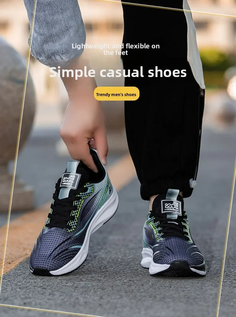 Men's Lightweight Running Shoes – Quick-Dry, Shock-Absorbing Marathon Sneakers (2025)